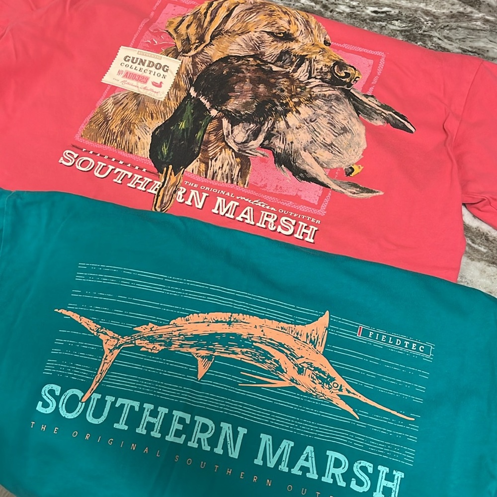 Southern marsh t-shirts - like new - men's size medium